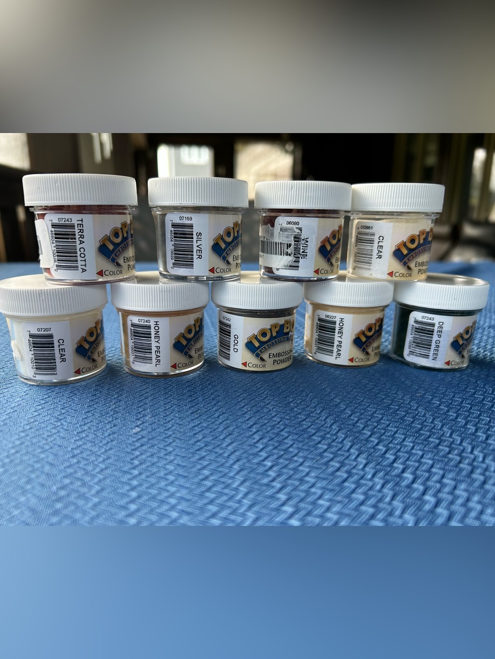 Top Boss Embossing Powder Set - Assorted Colours - Picture 2 of 5